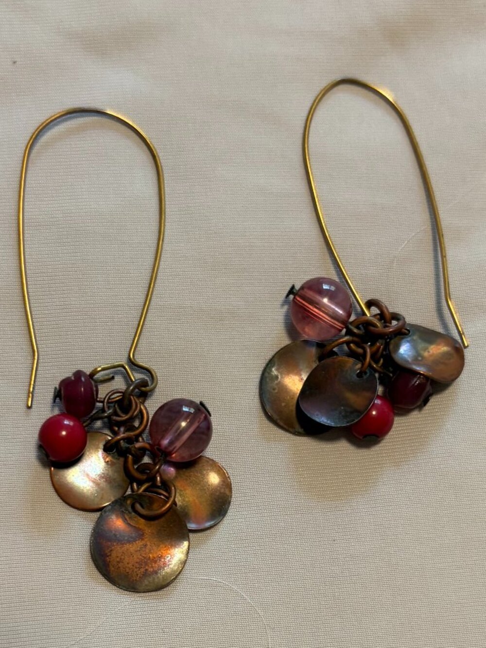Beaded & Metal Earrings - Maurices